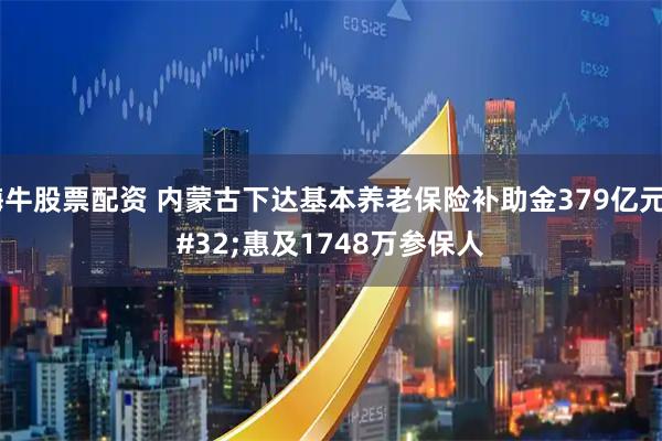 嗨牛股票配资 内蒙古下达基本养老保险补助金379亿元 惠及1748万参保人